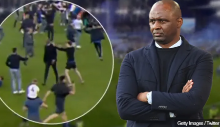 فيديو : سبب ضرب فييرا أحد مشجعي ايفرتون